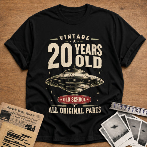 20 Original Parts T-Shirt - Black