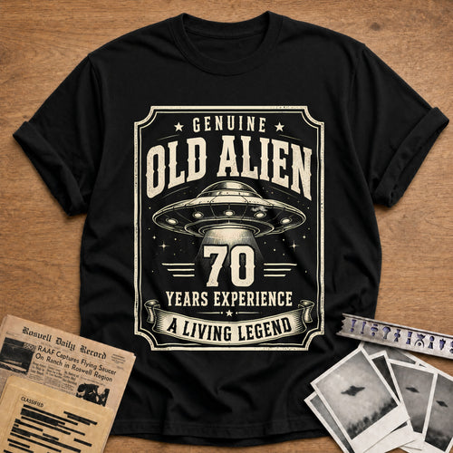70 Living Legend T-Shirt - Black