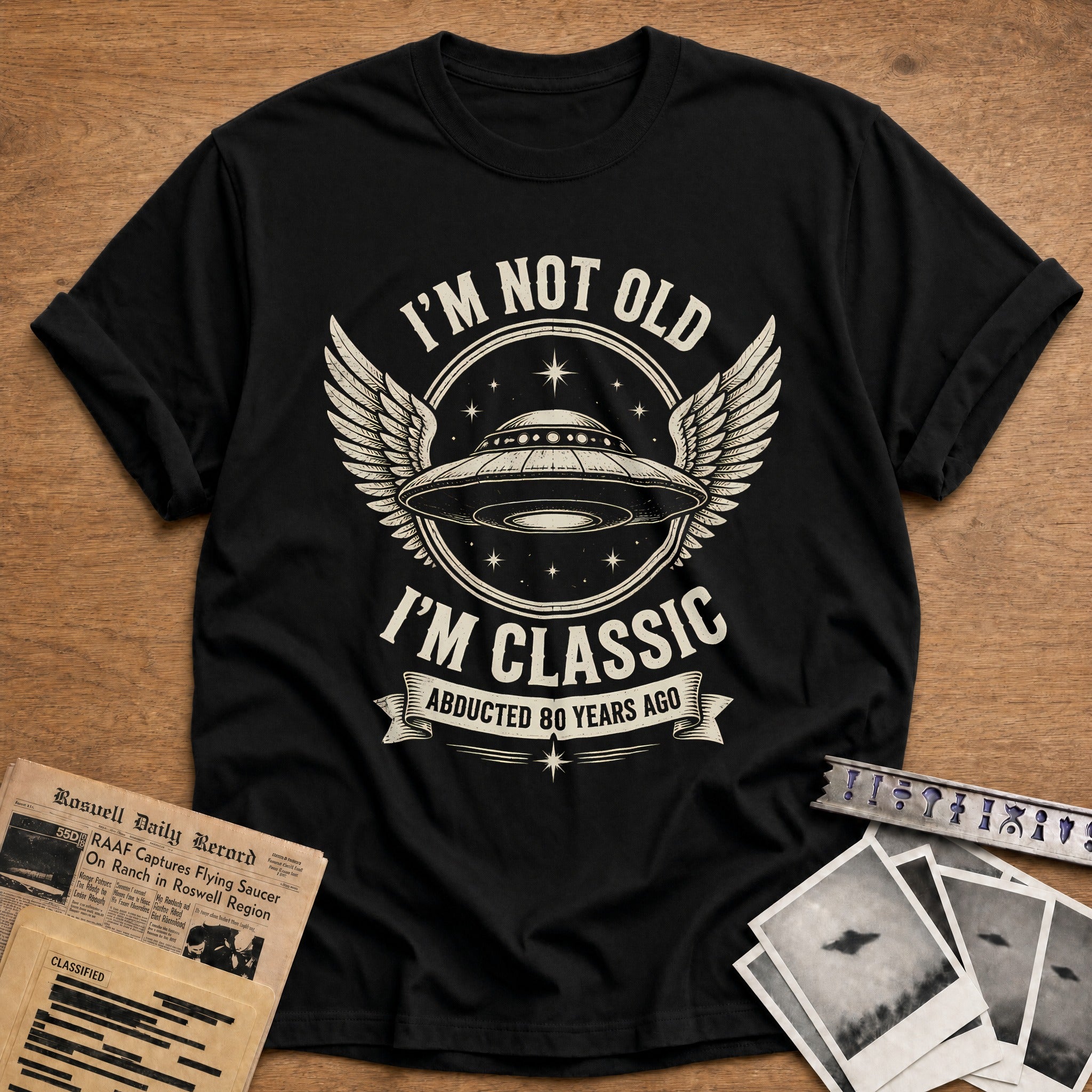 80 Im Classic T-Shirt - Black