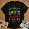 Abducted For Christmas 76 T-Shirt - Black