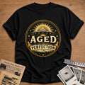 Aged To Perfection Ufo Green 95 T-Shirt - Black