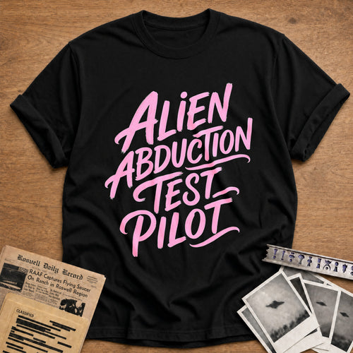 Alien Abduction Test Pilot - Black