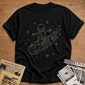 Alien Comet Surf 83 T-Shirt - Black