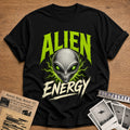 Alien Energy 66 T-Shirt - Black