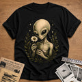Alien Flower 61 T-Shirt - Black