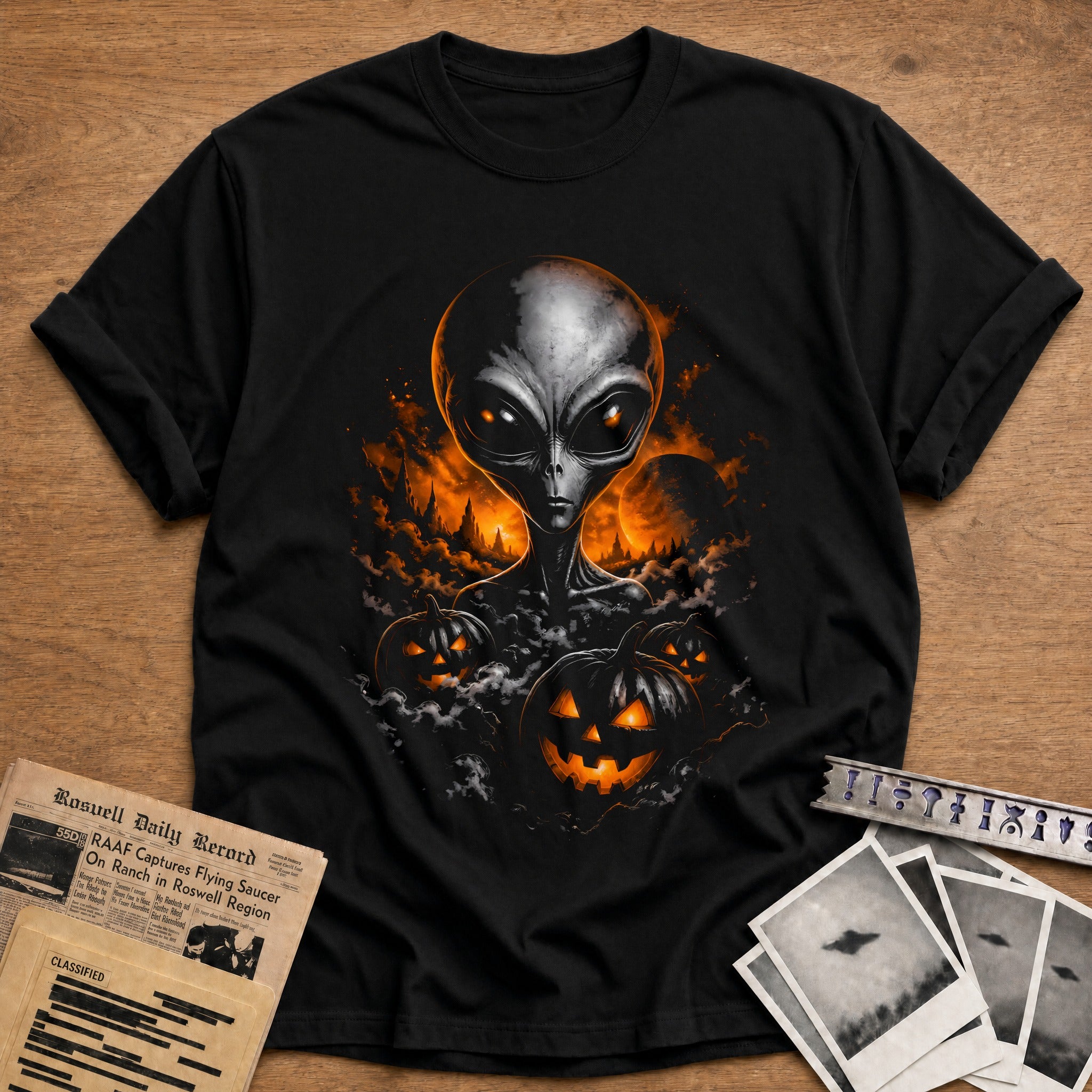 Alien Fog Jackolanterns 75 - Black