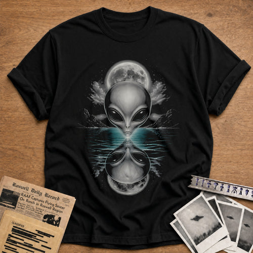 Alien Reflected Water 26 - Black