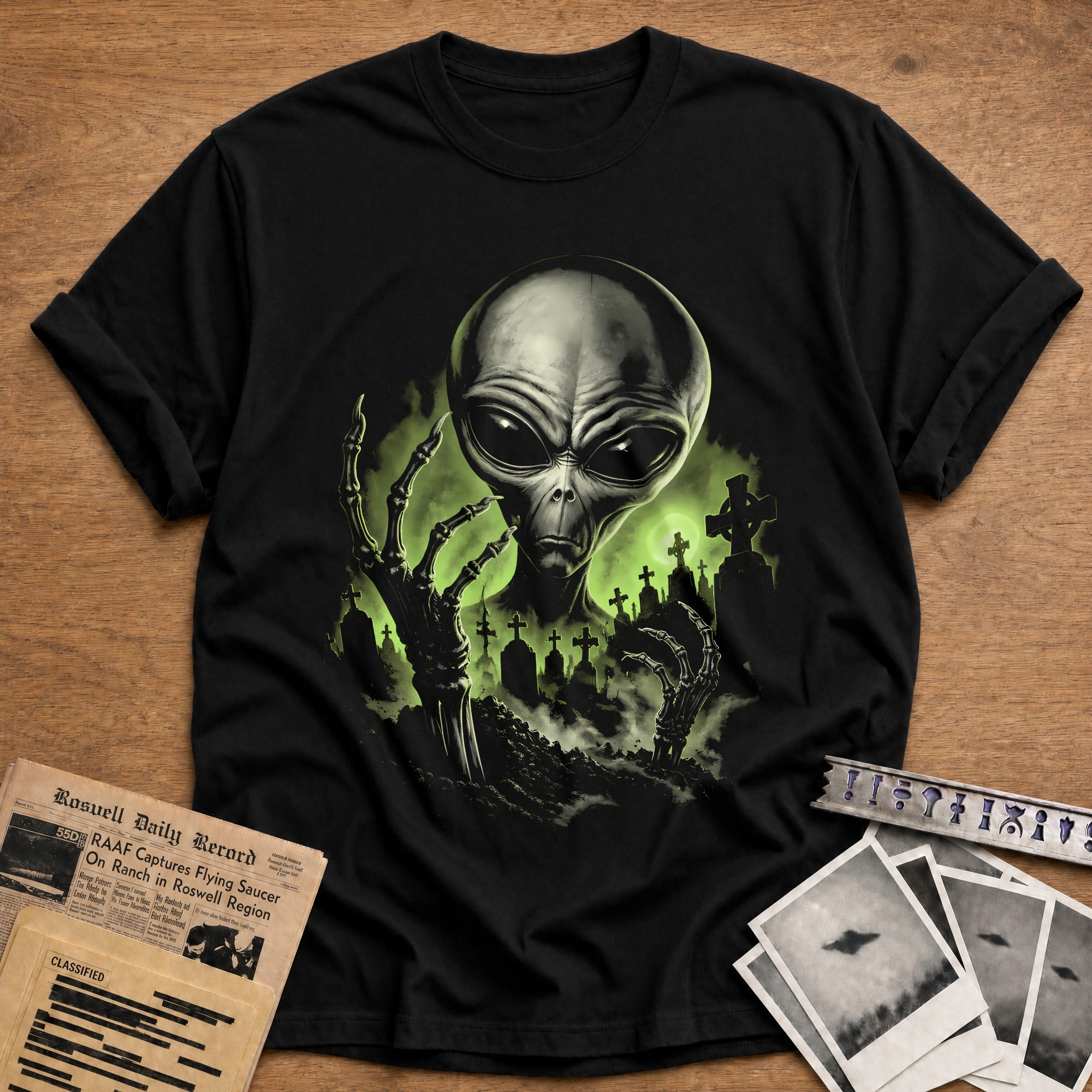 Alien Skeletal Hands 77 - Black