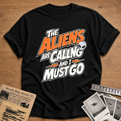 Aliens Are Calling - Black