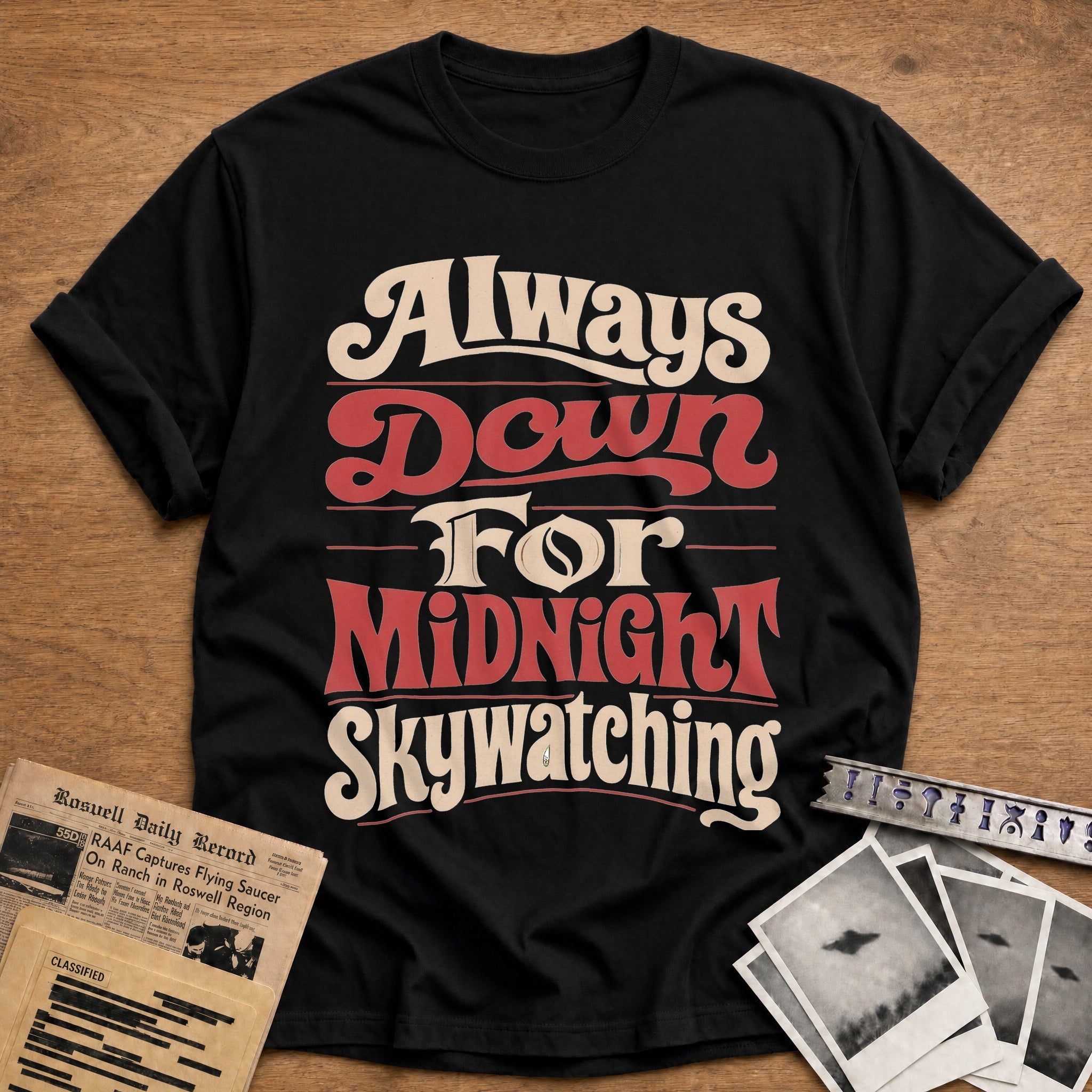 Always Down For Midnight Skywatching 01 - Black