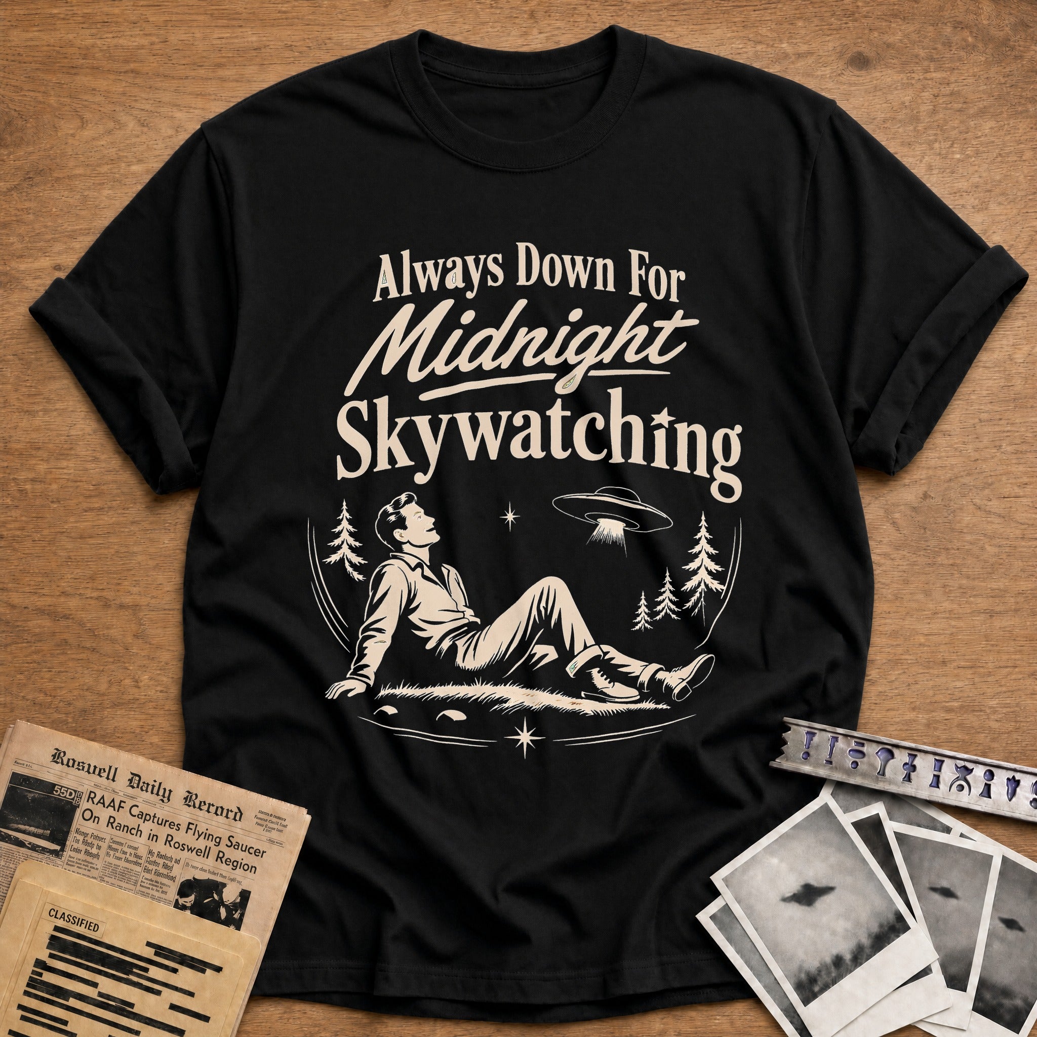 Always Down For Midnight Skywatching 02 - Black