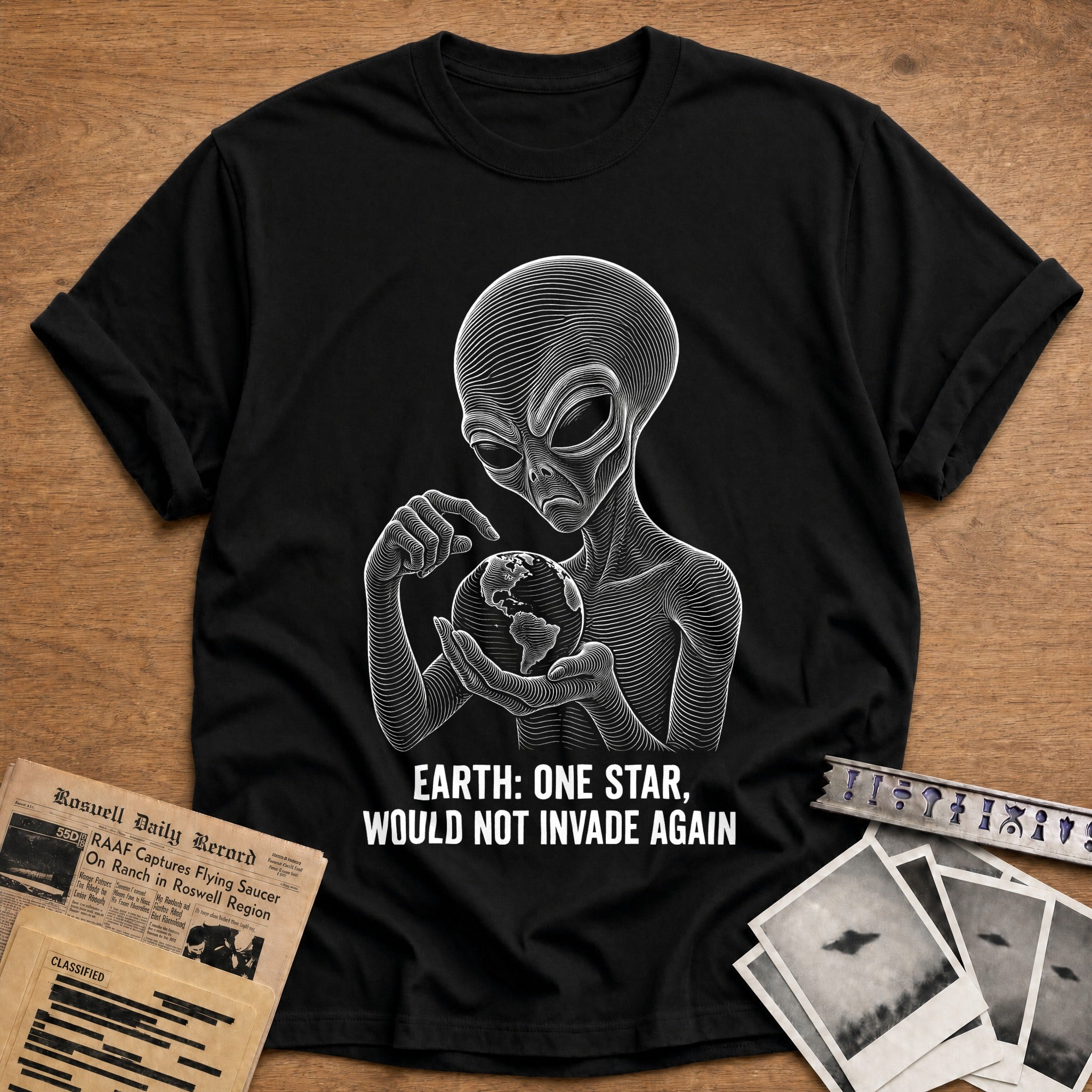 Anatomical Disclosure T-Shirt - Black