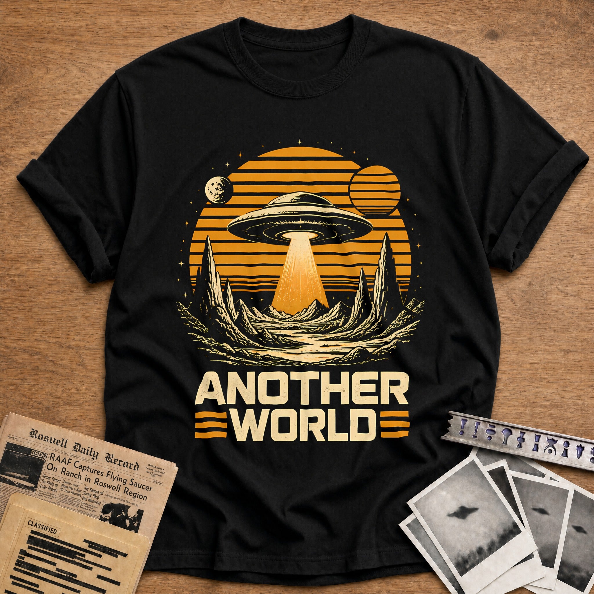 Another World T-Shirt - Black