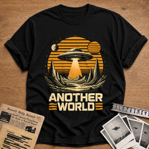 Another World T-Shirt - Black
