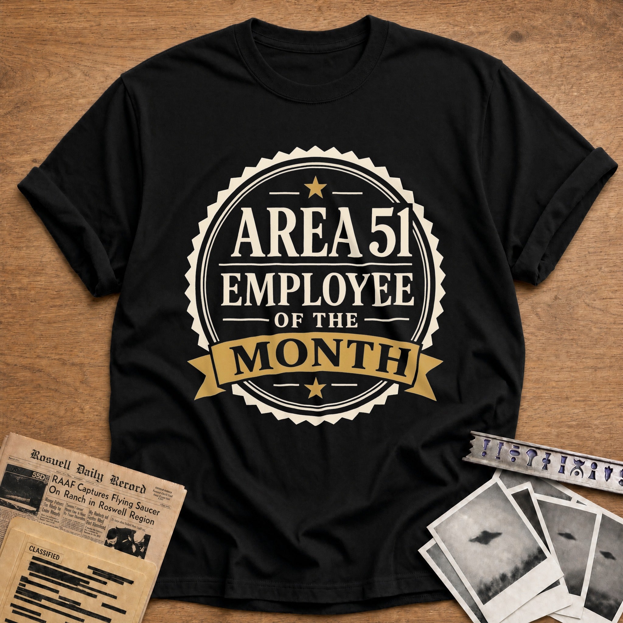 Area 51 Employee Of The Month 01 - Black