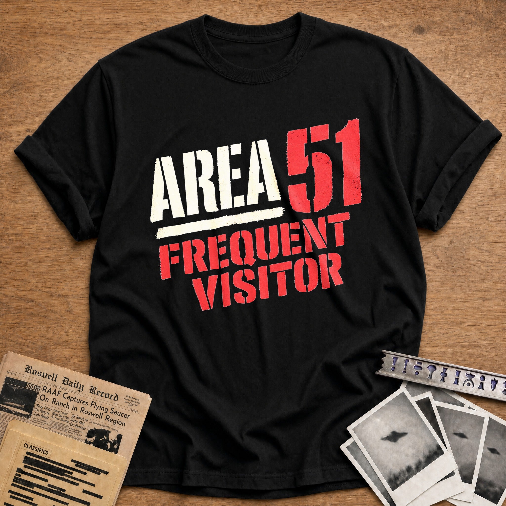 Area 51 Frequent Visitor - Black