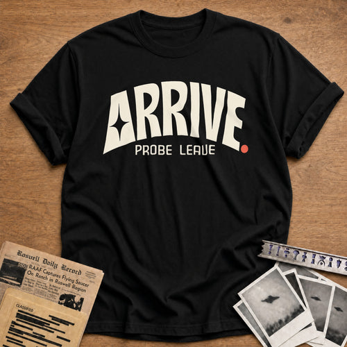 Arrive Probe Leave 01 - Black