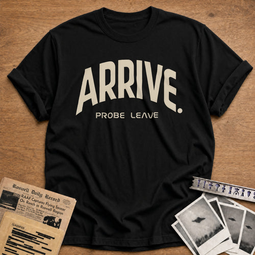 Arrive Probe Leave 02 - Black