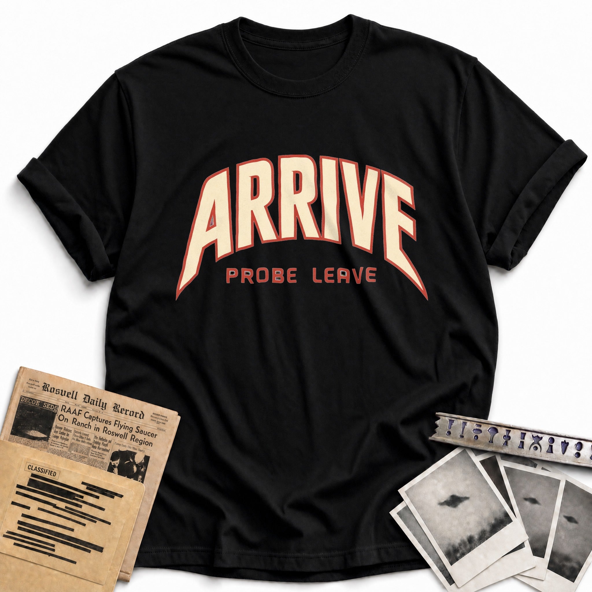 Arrive Probe Leave 04 - Black