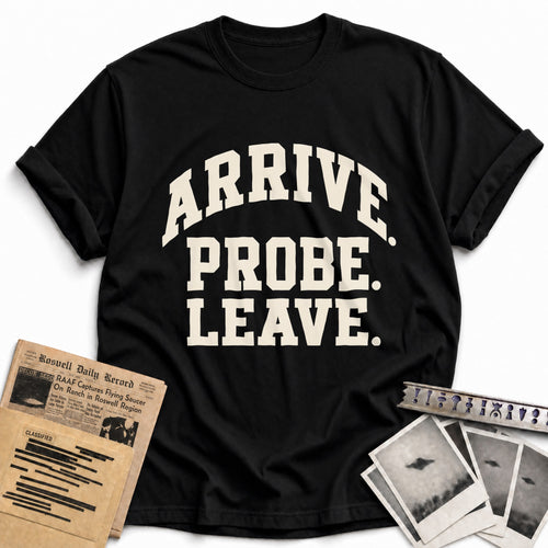 Arrive Probe Leave 05 - Black