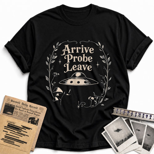 Arrive Probe Leave 06 - Black