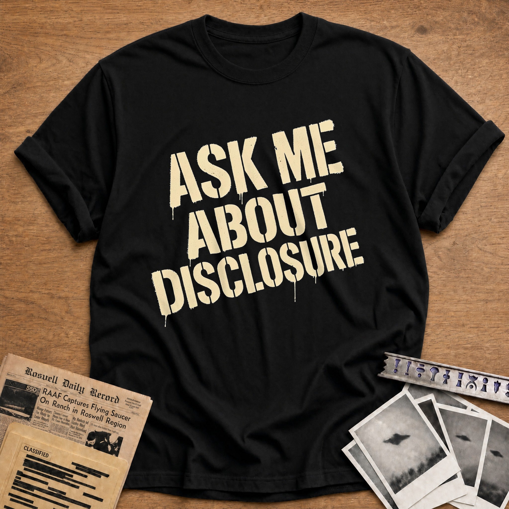 Ask Me About Disclosure 01 - Black