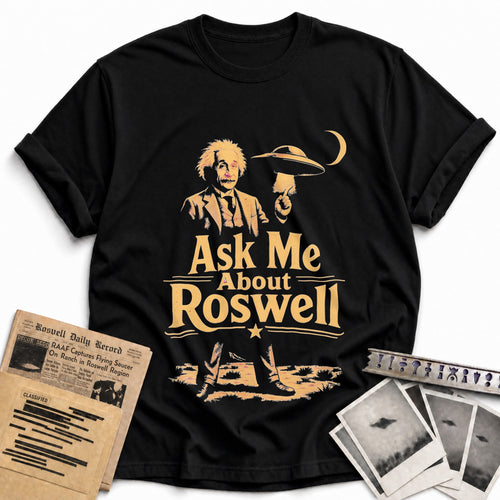 Ask Me About Roswell 01 - Black
