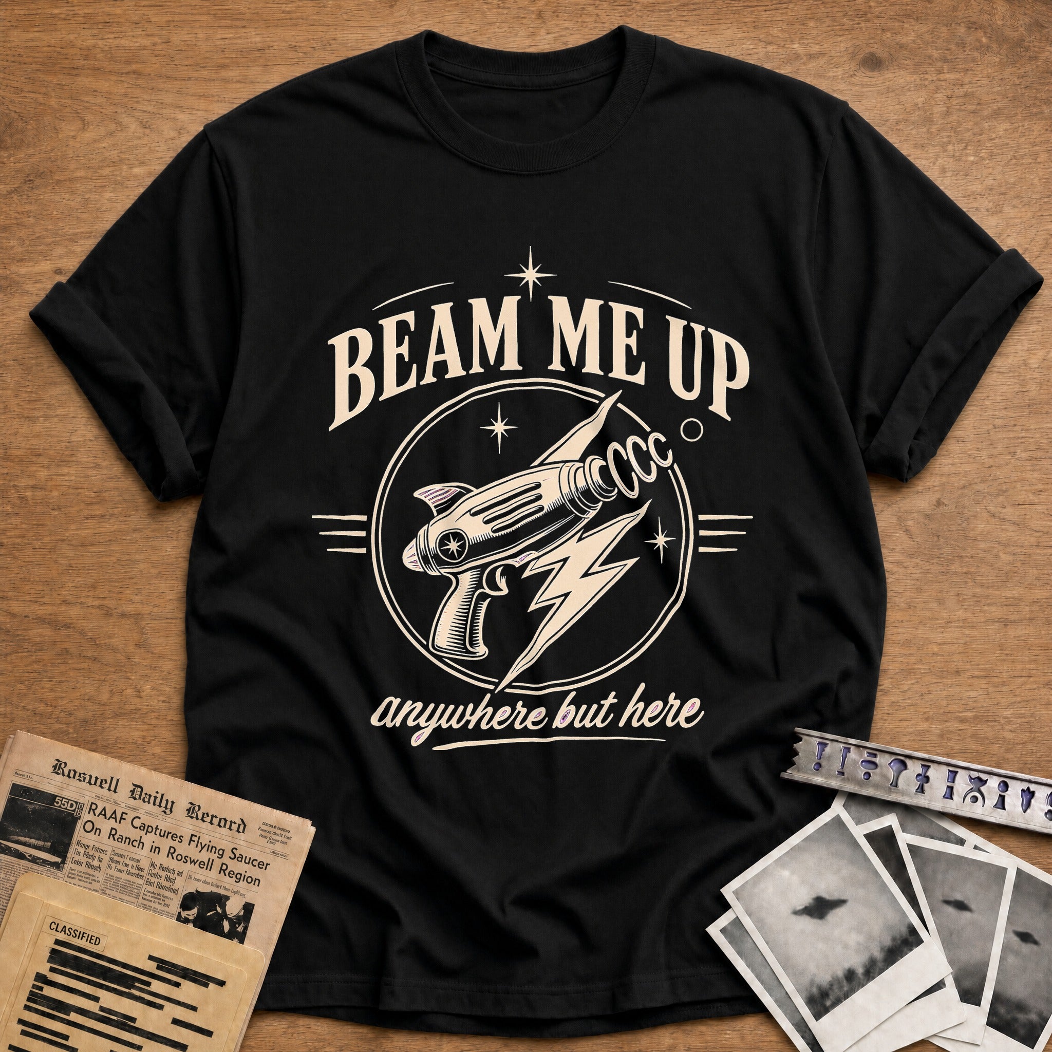 Beam Me Up Anywhere But Here 02 - Black