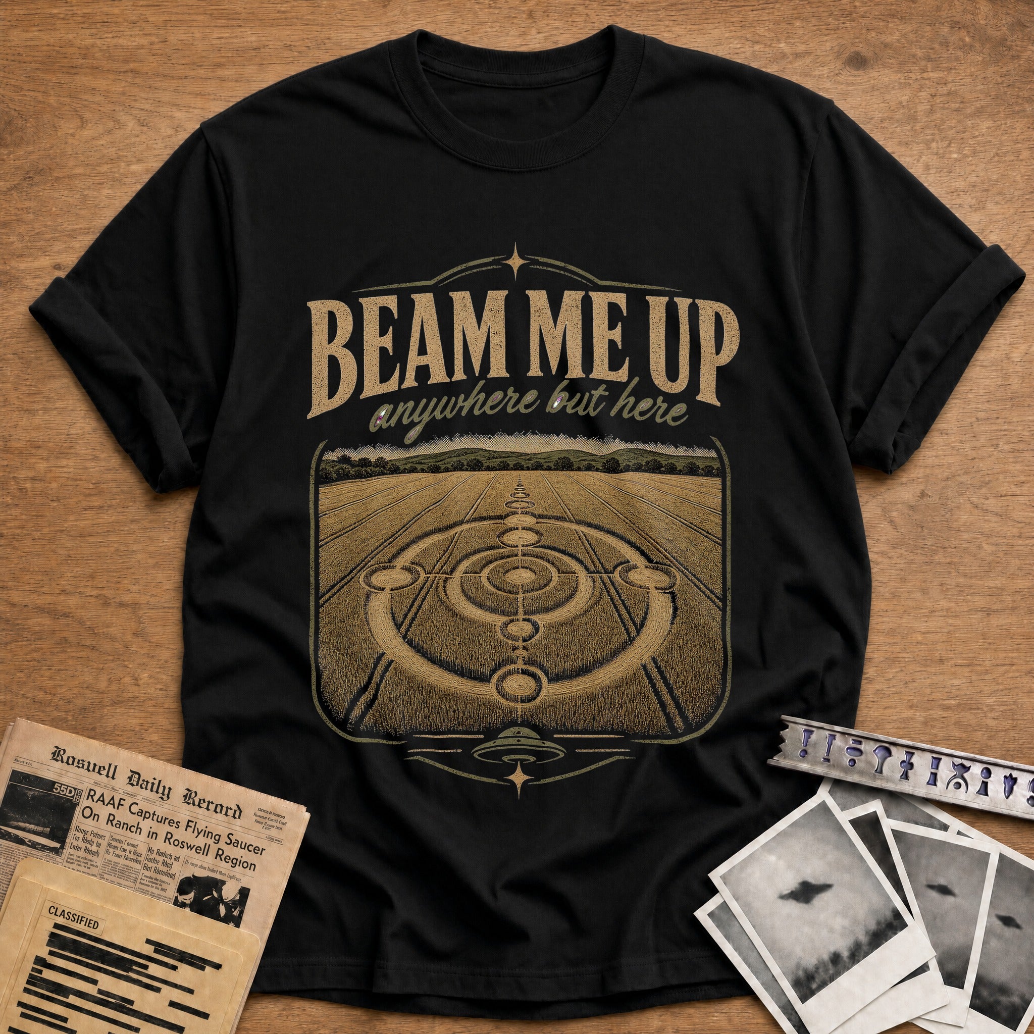 Beam Me Up Anywhere But Here 03 - Black