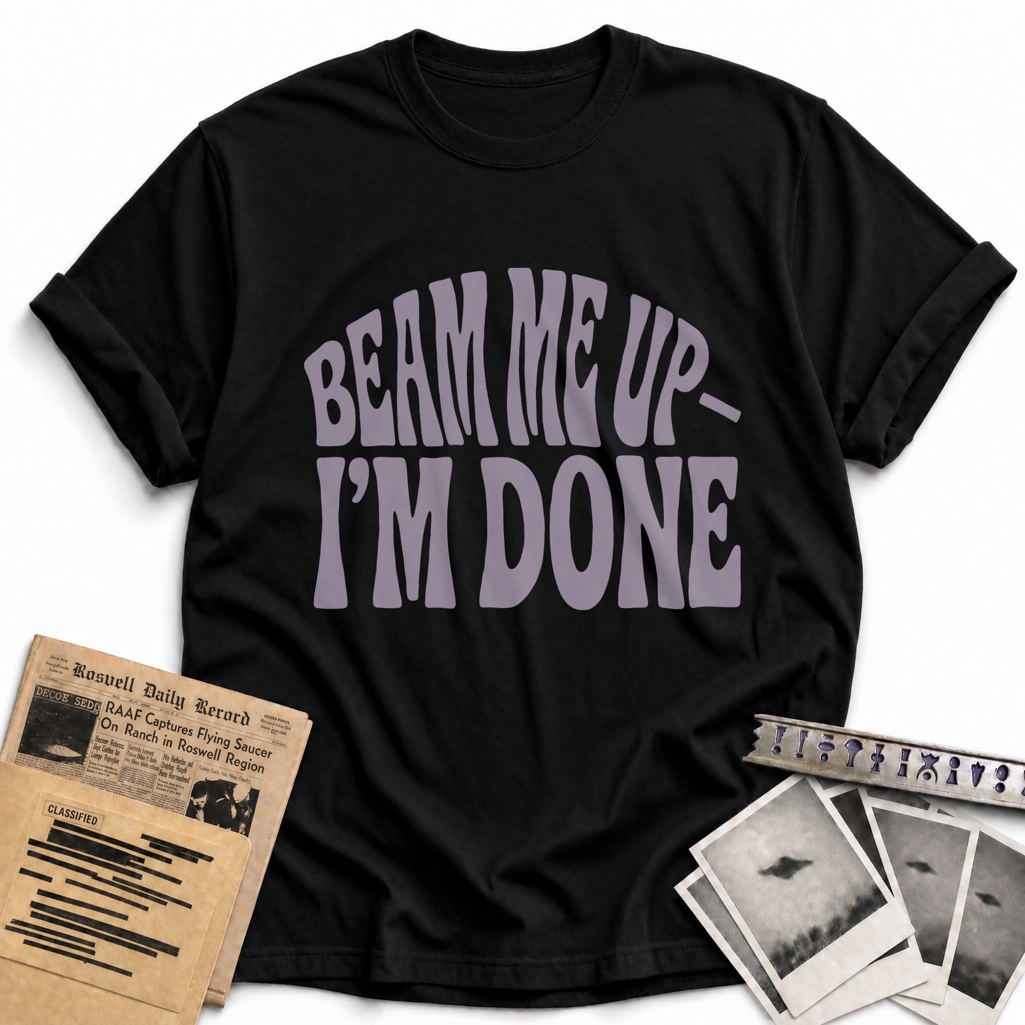 Beam Me Up Im Done 03 - Black