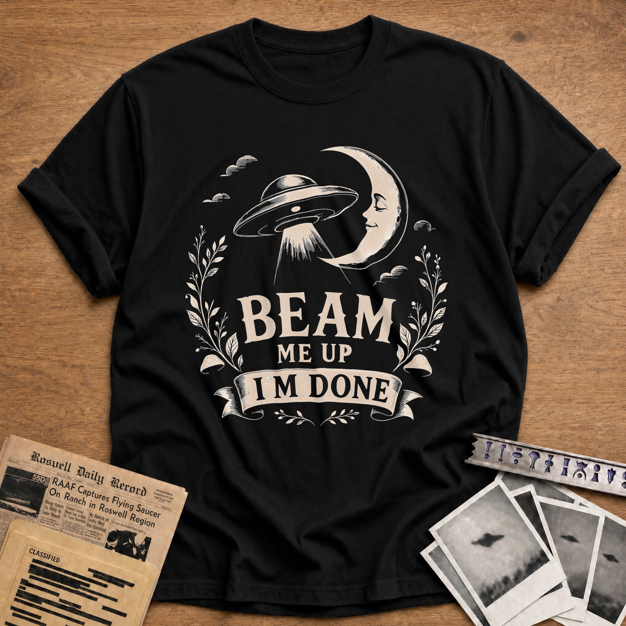 Beam Me Up Im Done 02 - Black