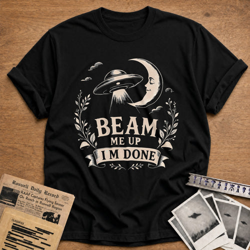 Beam Me Up Im Done 02 - Black