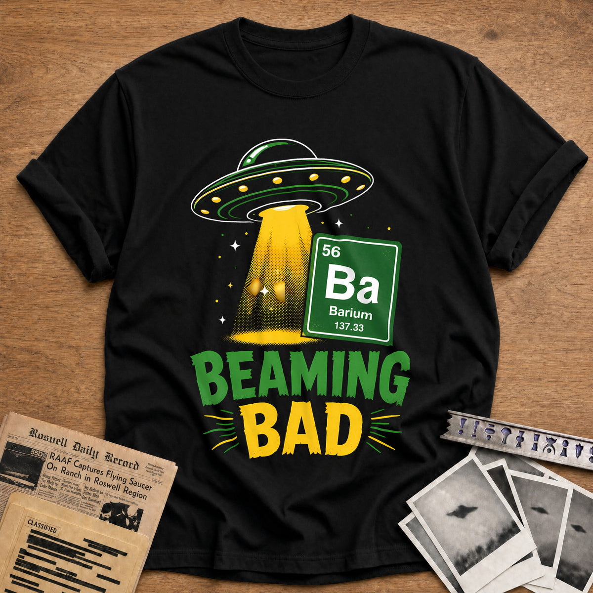 Beaming Bad 78 T-Shirt - Black