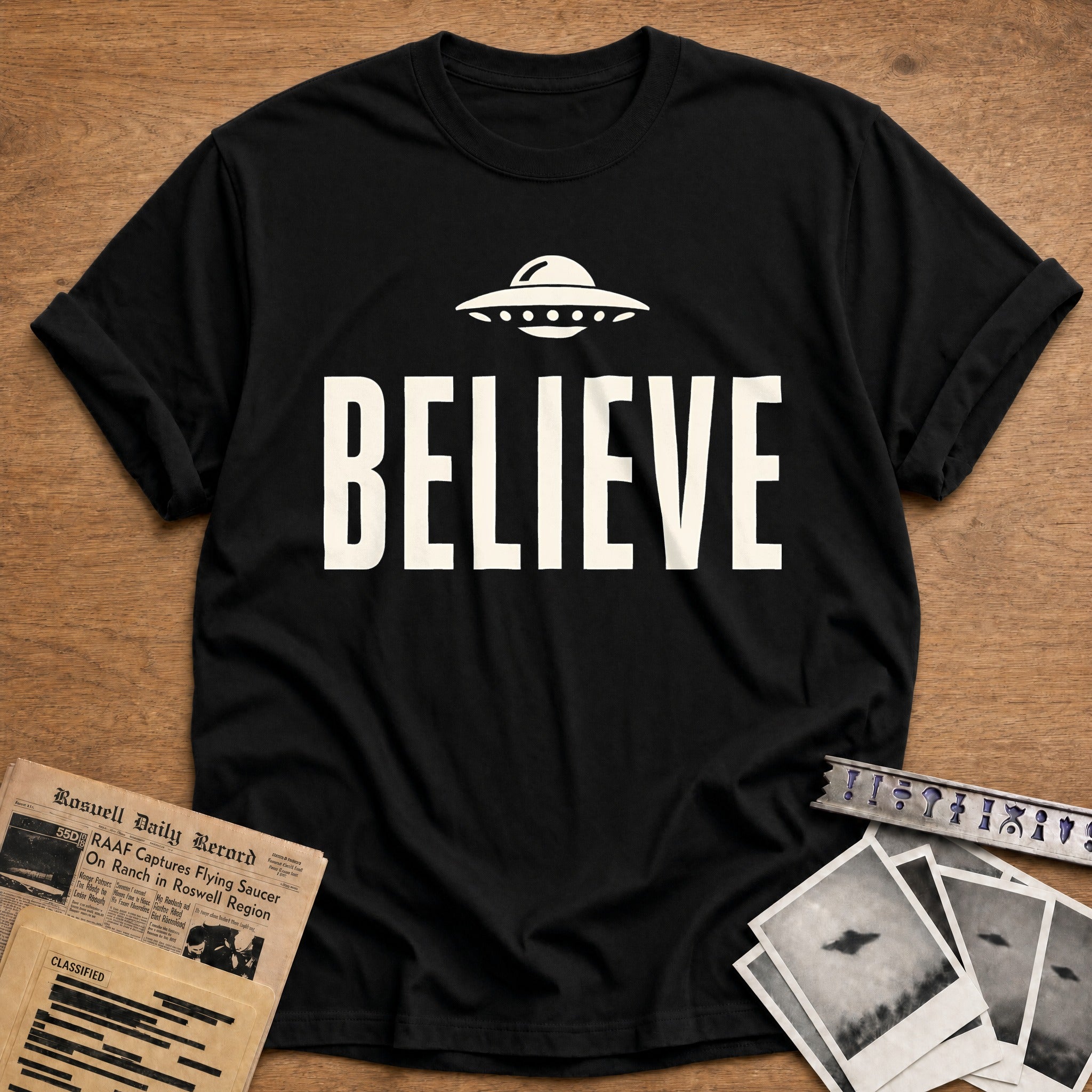 Believe T-Shirt - Black