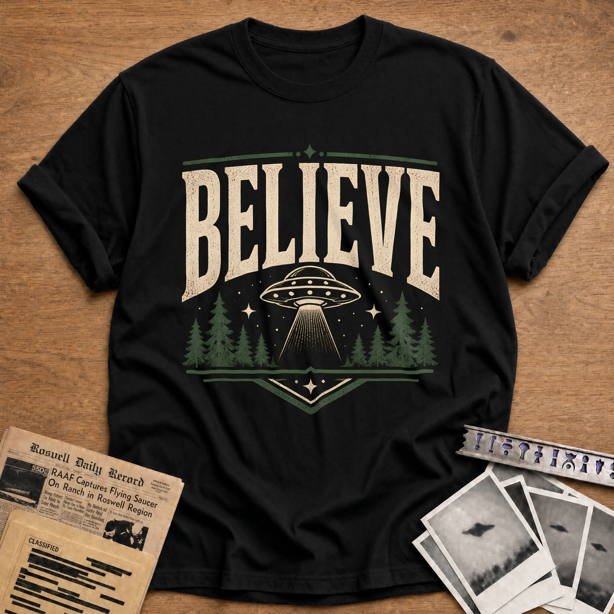 Believe 83 T-Shirt - Black