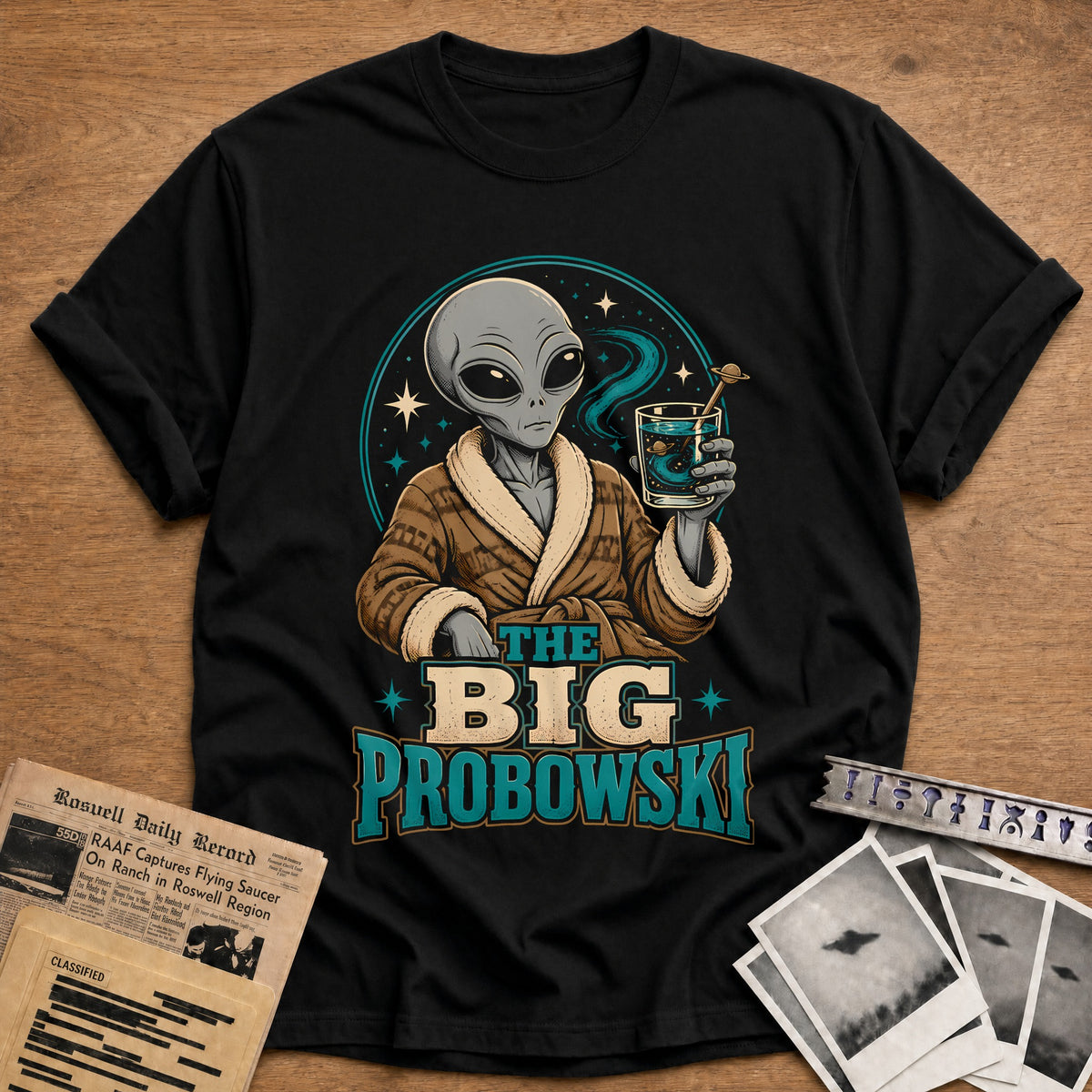 Big Probowski 84 T-Shirt - Black