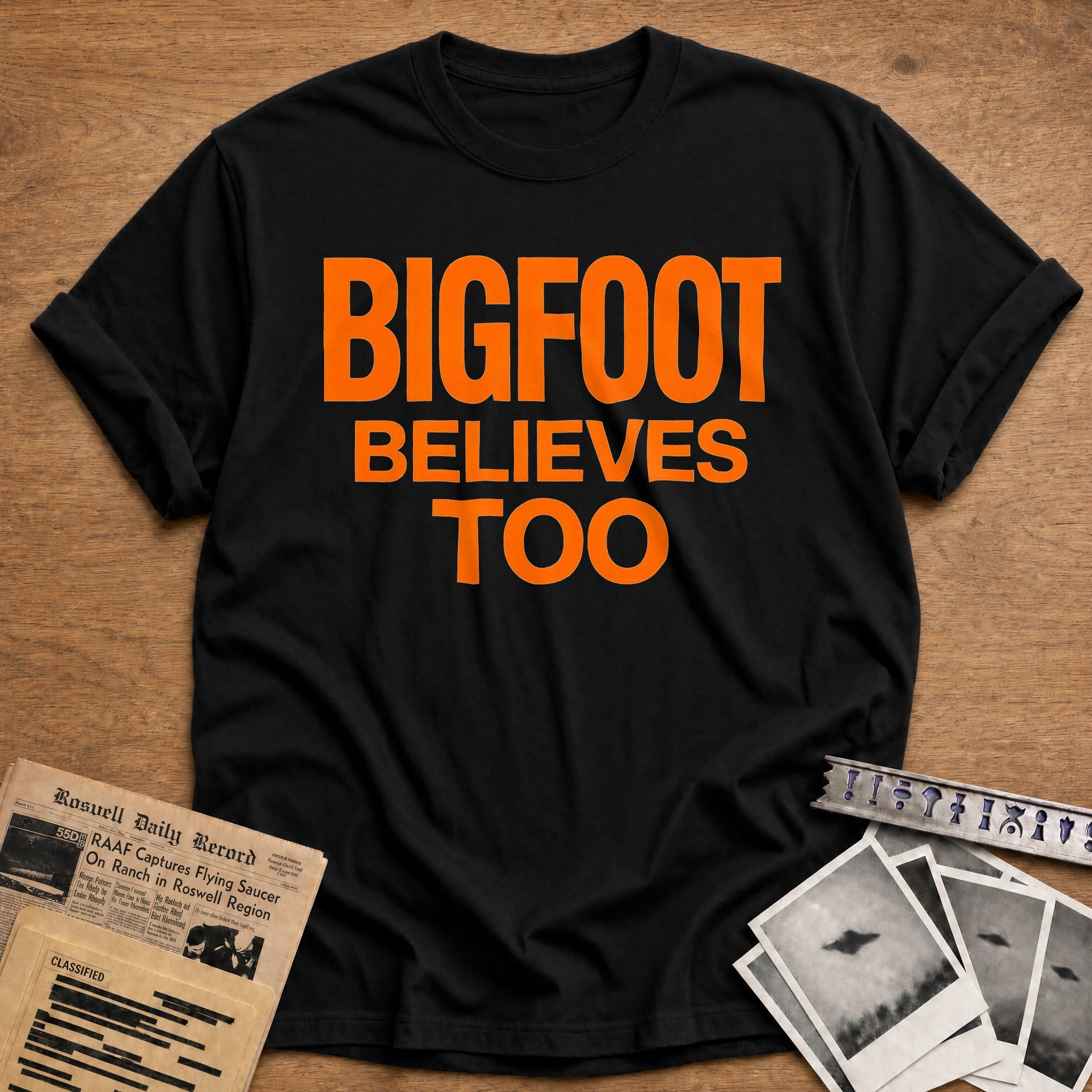 Bigfoot Believes Too - Black