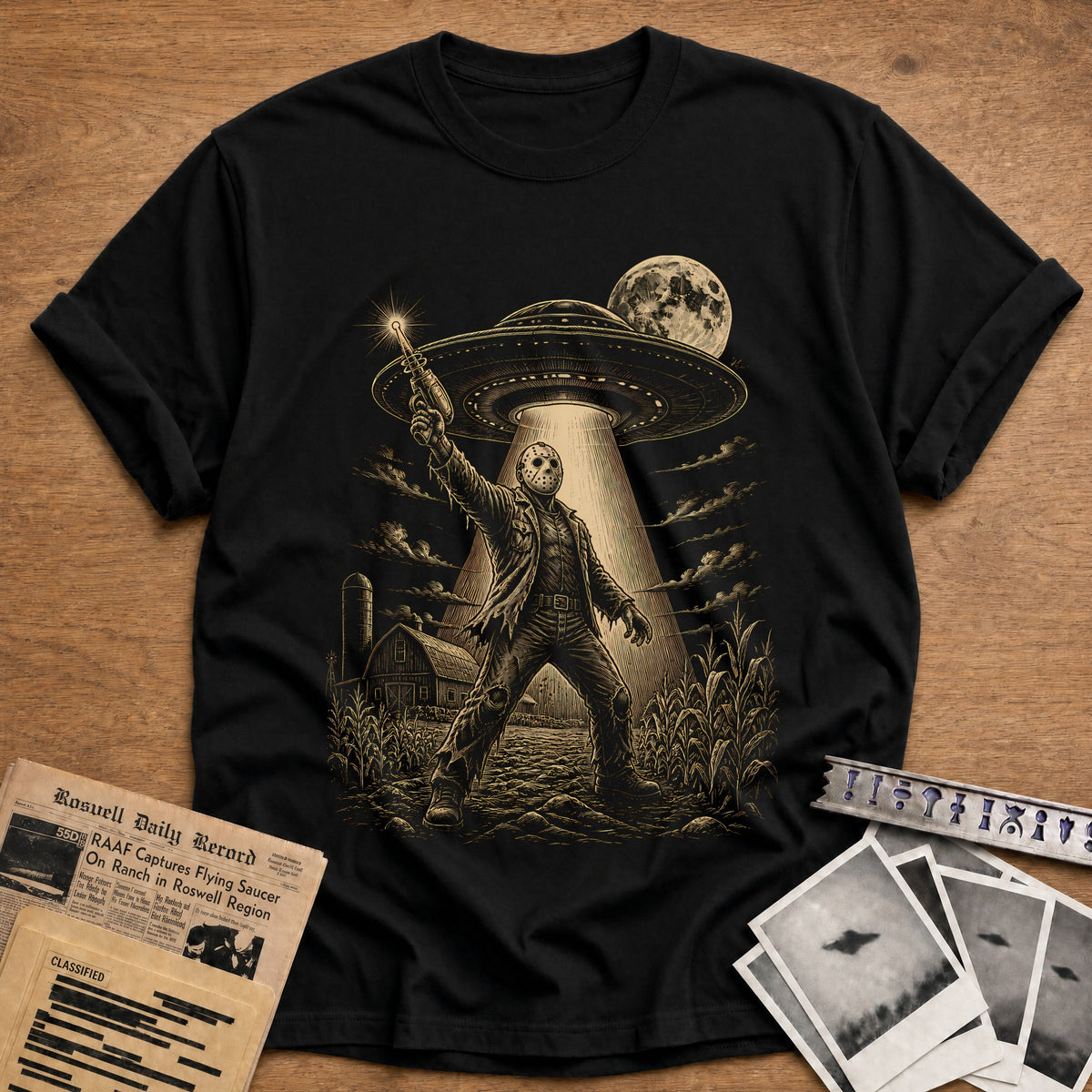 Blood Saucer 53 T-Shirt - Black