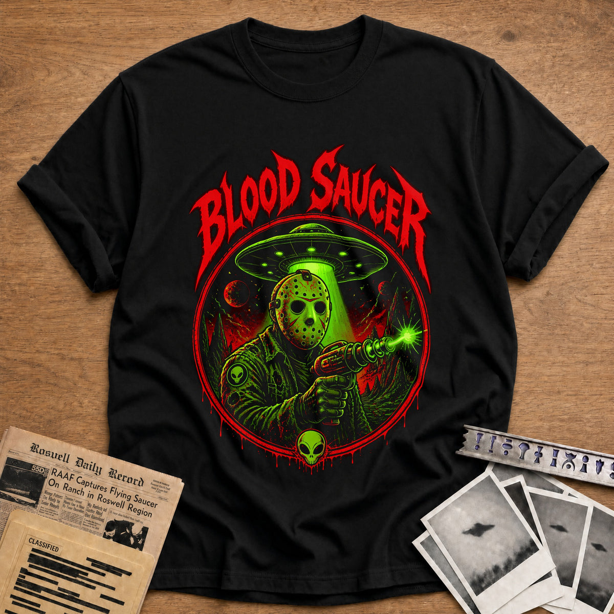 Blood Saucer 61 T-Shirt - Black