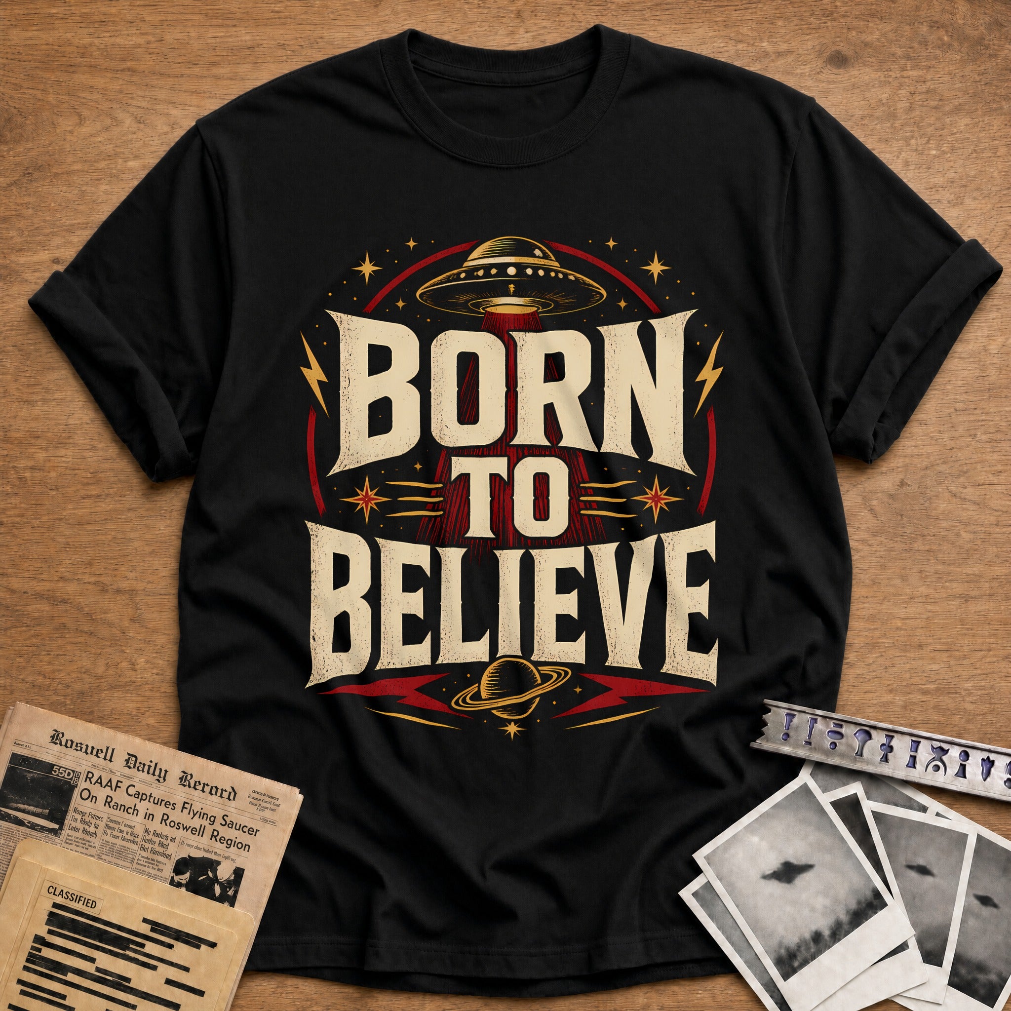 Born To Believe 85 T-Shirt - Black