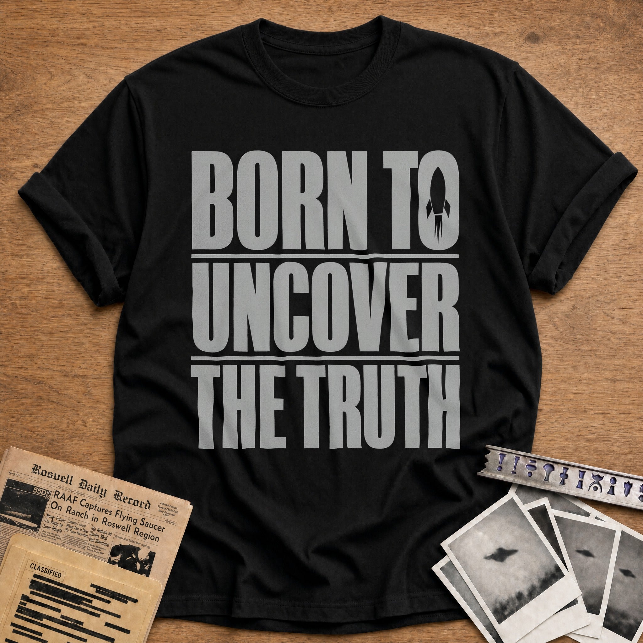 Born To Uncover The Truth - Black