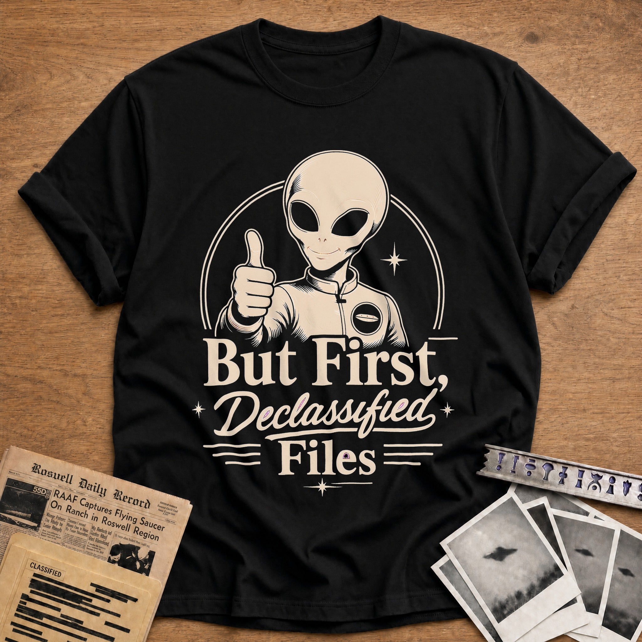 But First Declassified Files - Black