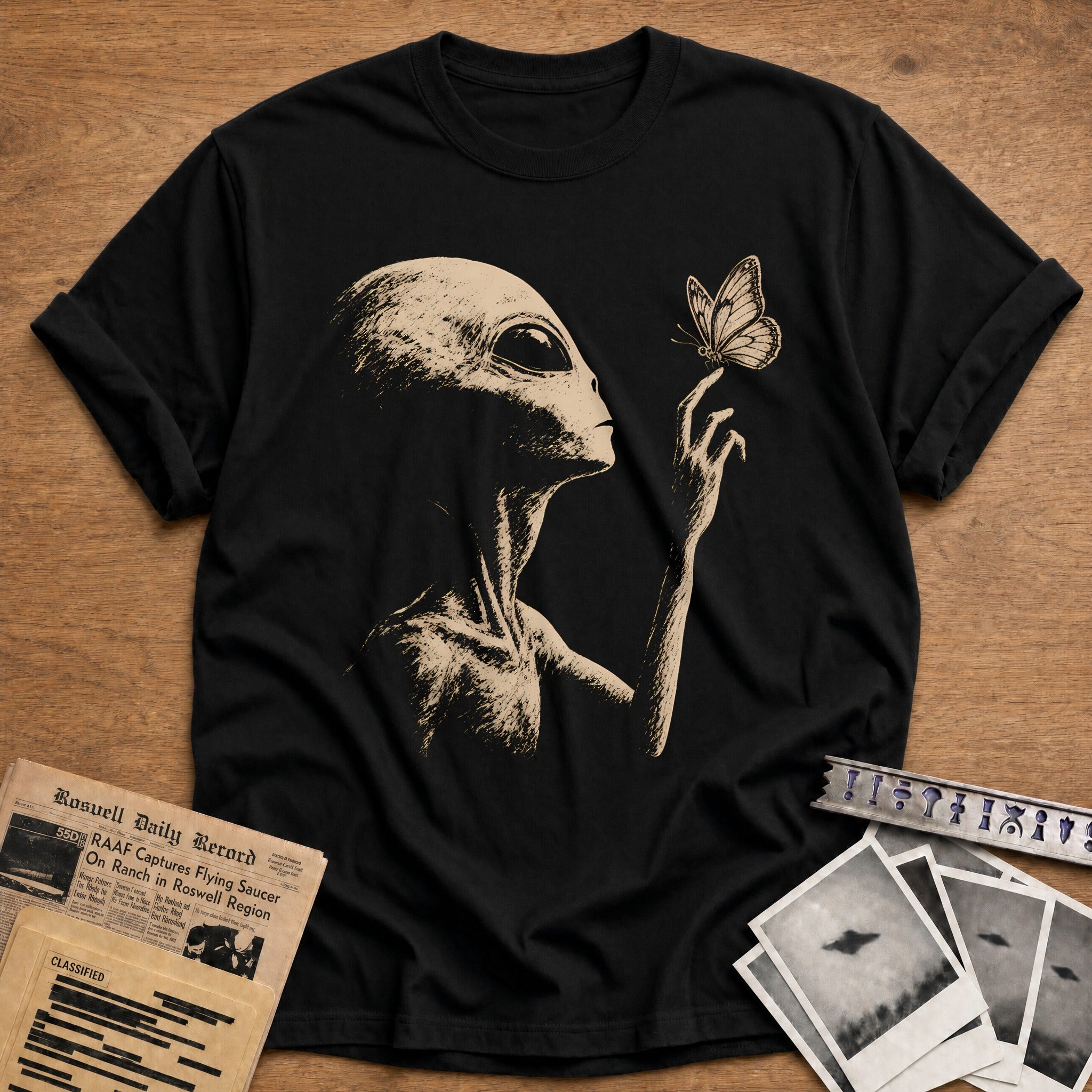 Butterfly 24 T-Shirt - Black