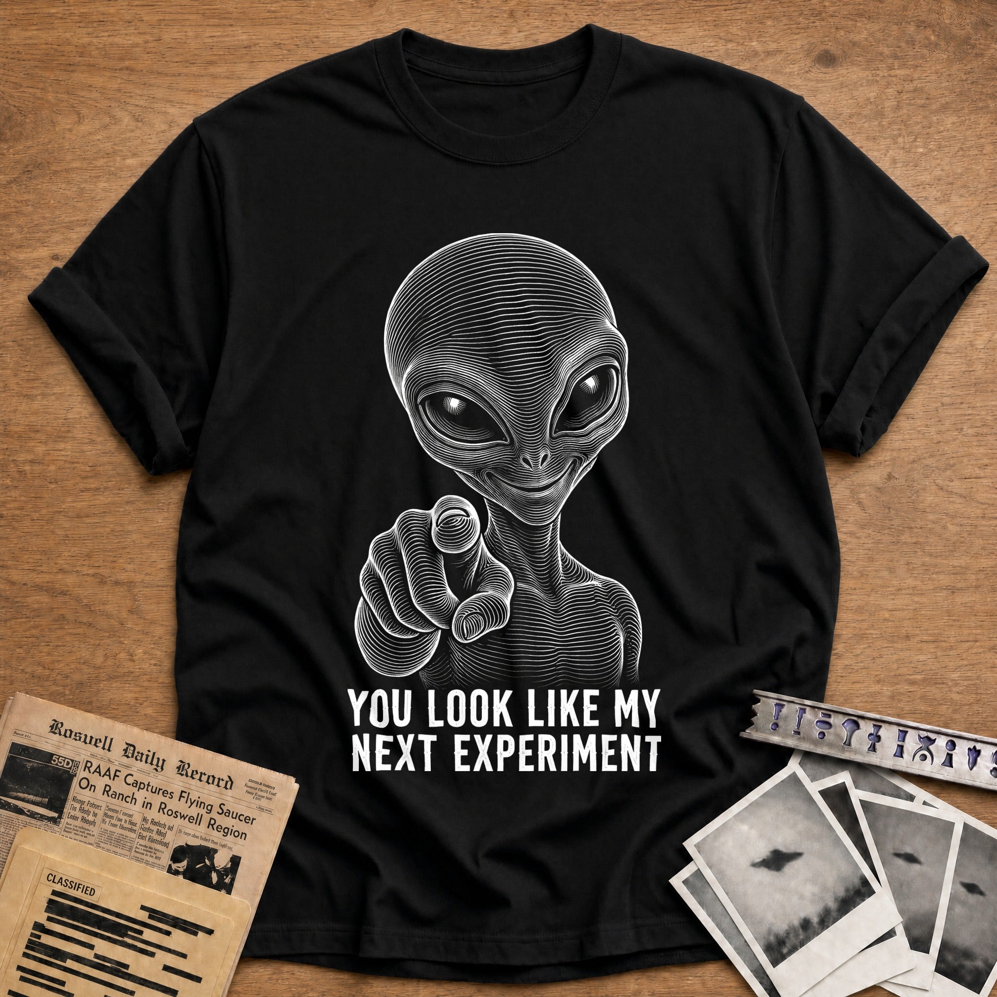 Close Encounter T-Shirt - Black