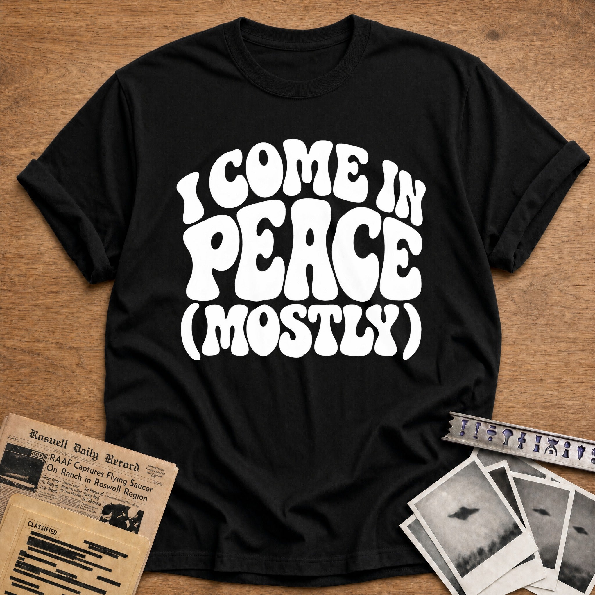 Come In Peace - Black