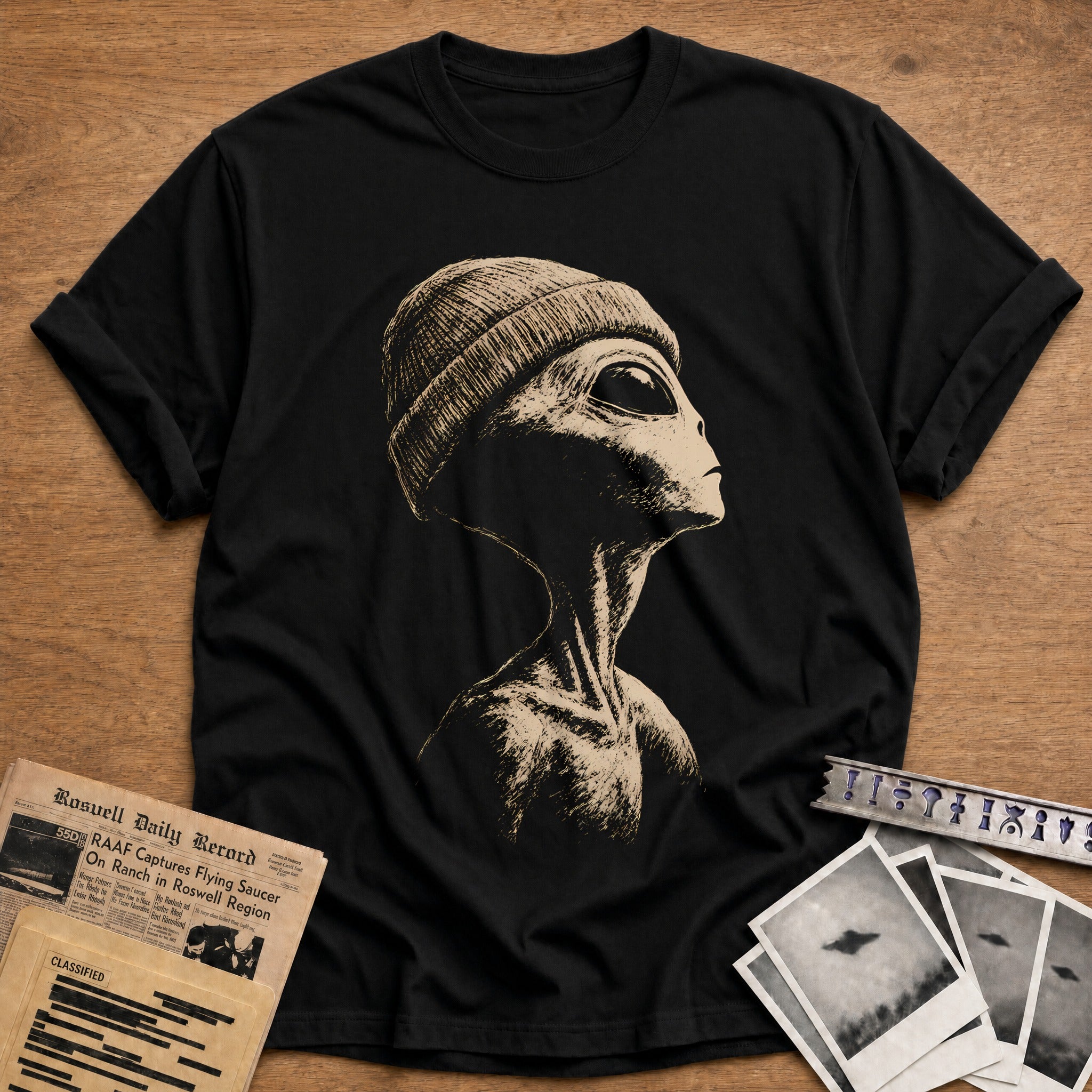 Cosmic Listener T-Shirt - Black