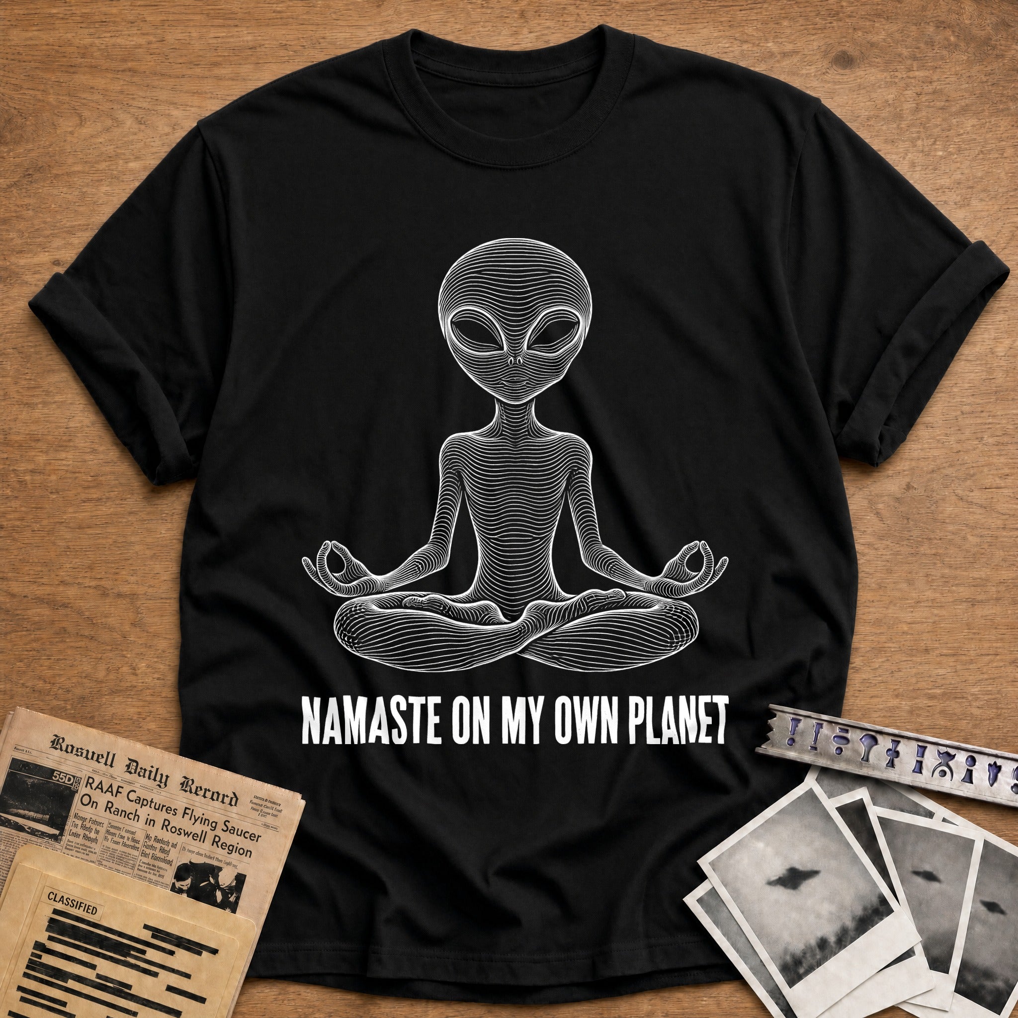 Cosmic Meditation T-Shirt - Black