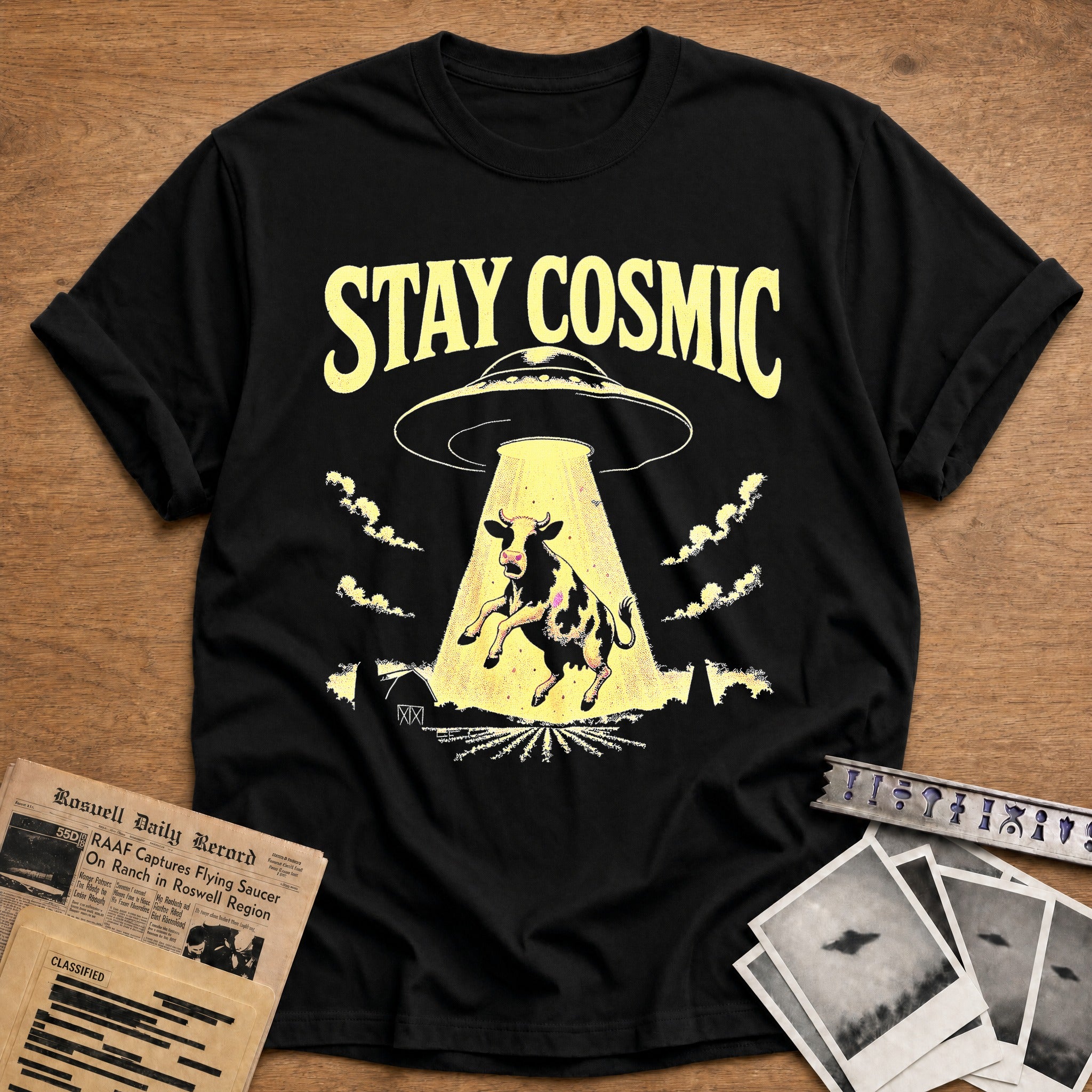 Cosmic Vibes Only - Black