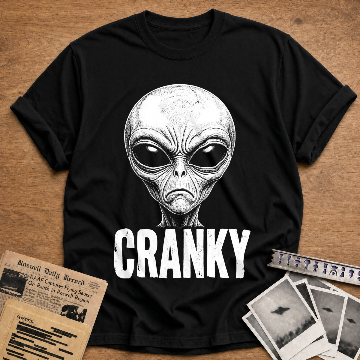 Cranky 42 T-Shirt - Black
