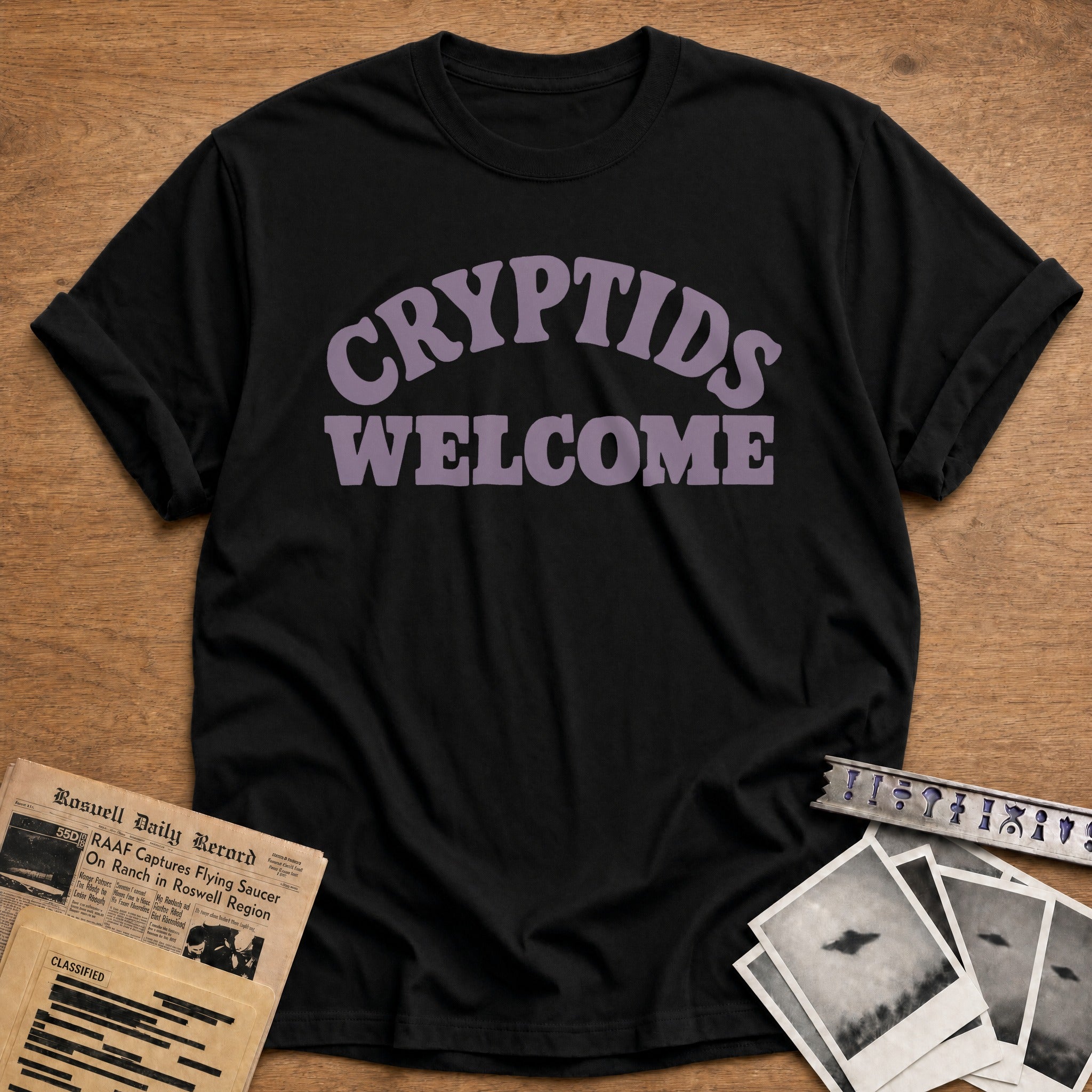 Cryptids Welcome 01 - Black